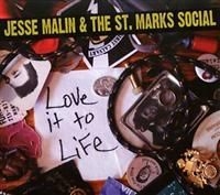 Malin Jesse & St Marks Social - Love It To Life i gruppen CD / Pop-Rock hos Bengans Skivbutik AB (566235)
