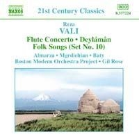 Vali Reza - Flute Concerto i gruppen CD / Klassiskt hos Bengans Skivbutik AB (571276)