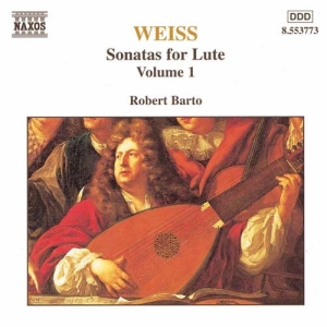 Weiss Silvius Leopold - Sonatas For Lute Vol 1 i gruppen Externt_Lager / Naxoslager hos Bengans Skivbutik AB (575558)