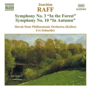 Raff Joachim - Symphonies 3 & 10 i gruppen Externt_Lager / Naxoslager hos Bengans Skivbutik AB (582759)