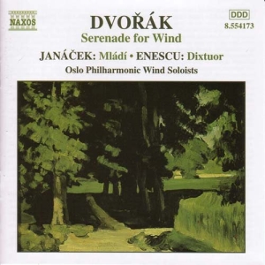 Dvorak/Janacek/Enescu - Serenade For Wind i gruppen Externt_Lager / Naxoslager hos Bengans Skivbutik AB (590075)