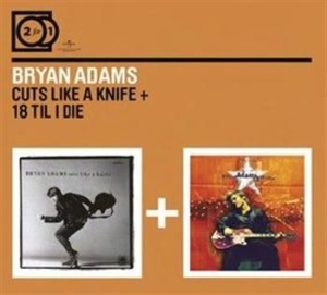 Bryan Adams - 2For1 18 Til I Die/Cuts Like A... i gruppen Minishops / Bryan Adams hos Bengans Skivbutik AB (591056)
