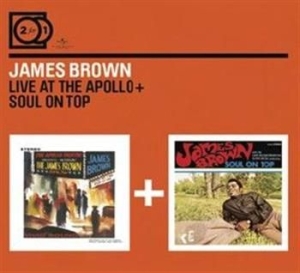 Brown James - 2For1 Live At Apollo/Soul On Top i gruppen CD / Pop hos Bengans Skivbutik AB (591076)