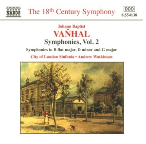 Vanhal Johann Baptist - Symphonies Vol 2 i gruppen Externt_Lager / Naxoslager hos Bengans Skivbutik AB (593768)