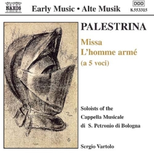 Palestrina Giovanni Pierluigi - Missa Lhomme Arme i gruppen Externt_Lager / Naxoslager hos Bengans Skivbutik AB (594472)