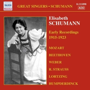 Schumann Elisabeth - Mendelssohn/Brahms/Schumann i gruppen Externt_Lager / Naxoslager hos Bengans Skivbutik AB (603087)