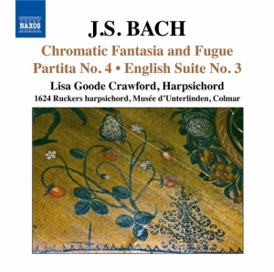 Bach - Works For Harpsichord i gruppen Externt_Lager / Naxoslager hos Bengans Skivbutik AB (623328)