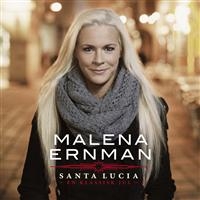 Malena Ernman - Santa Lucia - En Klassisk Jul i gruppen CD / CD Julmusik hos Bengans Skivbutik AB (625897)