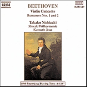 Beethoven Ludwig Van - Violin Concerto i gruppen Externt_Lager / Naxoslager hos Bengans Skivbutik AB (630665)
