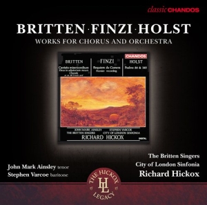 Britten / Finzi / Holst - Works For Chorus And Orchestra i gruppen Externt_Lager / Naxoslager hos Bengans Skivbutik AB (631706)