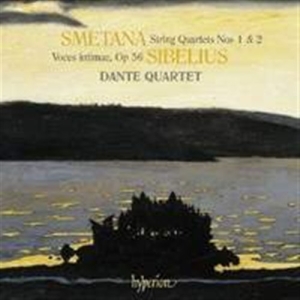 Smetana / Sibelius - String Quartets i gruppen Externt_Lager / Naxoslager hos Bengans Skivbutik AB (631744)