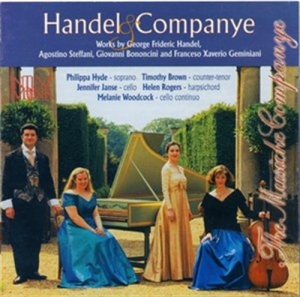 The Musicke Companye - Handel & Companye i gruppen Externt_Lager / Naxoslager hos Bengans Skivbutik AB (645576)
