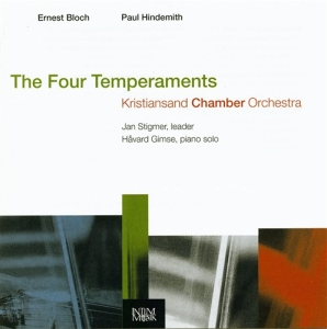 Kristiansand Chamber Orchestra - The Four Temperaments i gruppen Externt_Lager / Naxoslager hos Bengans Skivbutik AB (645673)