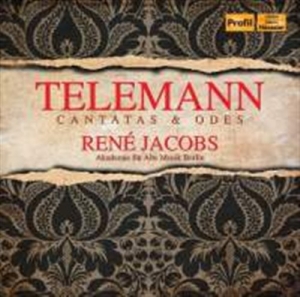 Telemann - Cantatas & Odes i gruppen Externt_Lager / Naxoslager hos Bengans Skivbutik AB (646334)