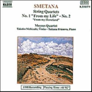Smetana Bedrich - String Quartets 1 & 2 i gruppen Externt_Lager / Naxoslager hos Bengans Skivbutik AB (648025)
