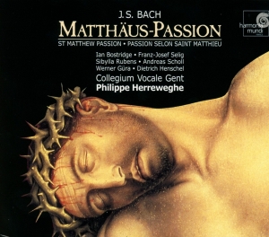 Collegium Vocale Gent / Philippe Herrewe - Bach: Matthaus-Passion Bwv244 i gruppen CD / Klassiskt,Övrigt hos Bengans Skivbutik AB (649549)