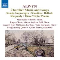 Alwyn: Mitchell - Violin Sonatina And Songs i gruppen Externt_Lager / Naxoslager hos Bengans Skivbutik AB (650019)