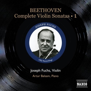 Beethoven: Fuchs - Complete Violin Sonatas Vol.1 i gruppen Externt_Lager / Naxoslager hos Bengans Skivbutik AB (674991)