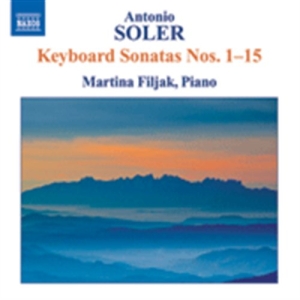 Soler - Keyboard Sonatas Nos 1-15 i gruppen Externt_Lager / Naxoslager hos Bengans Skivbutik AB (675084)