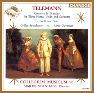 Telemann - Concertos & Overtures i gruppen Externt_Lager / Naxoslager hos Bengans Skivbutik AB (675142)