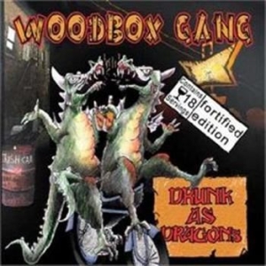 Woodbox Gang - Drunk As Dragons i gruppen CD / Pop-Rock hos Bengans Skivbutik AB (677714)
