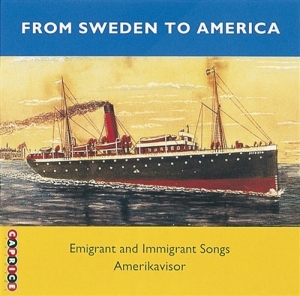 Blandade Artister - Amerikavisor Från Sverige Till Amer i gruppen CD / Elektroniskt,Svensk Folkmusik hos Bengans Skivbutik AB (678634)