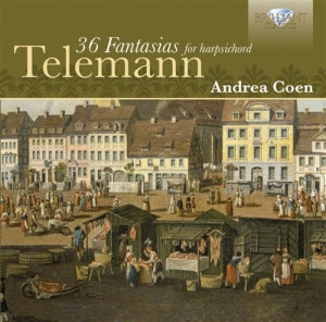 Telemann G P - 36 Fantasies For Harpsichord i gruppen Externt_Lager / Naxoslager hos Bengans Skivbutik AB (688489)