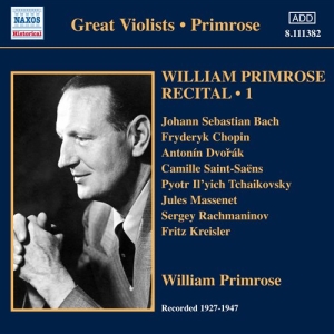 William Primrose - Recital i gruppen Externt_Lager / Naxoslager hos Bengans Skivbutik AB (691641)