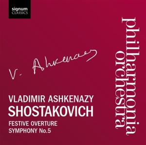 Dmitri Shostakovich - Festive Overture And Symphony No. 5 i gruppen Externt_Lager / Naxoslager hos Bengans Skivbutik AB (693236)