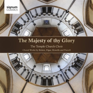 Temple Church Choir - The Majesty Of Thy Glory i gruppen Externt_Lager / Naxoslager hos Bengans Skivbutik AB (693464)
