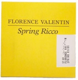 Florence Valentin - Spring Ricco i gruppen CD / Pop-Rock hos Bengans Skivbutik AB (695611)