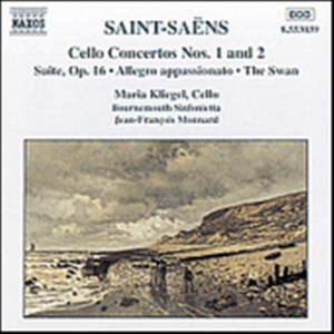 Saint-Saens Camille - Cello Concertos 1 & 2 i gruppen Externt_Lager / Naxoslager hos Bengans Skivbutik AB (699426)