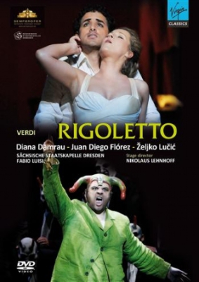 Diana Damrau/Fabio Luisi/Juan - Verdi : Rigoletto i gruppen ÖVRIGT / Musik-DVD & Bluray hos Bengans Skivbutik AB (882034)