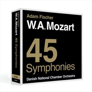 Mozart - 45 Symphonies i gruppen Externt_Lager / Naxoslager hos Bengans Skivbutik AB (902082)