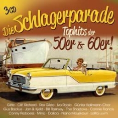 Blandade Artister - Schlagerparade - Top Hits 50S & 60S i gruppen CD / Pop hos Bengans Skivbutik AB (1100110)