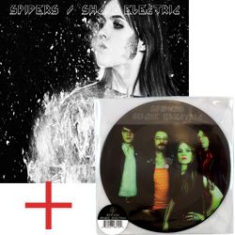 Paket Spiders - Shake Electric + Vinyl 7 Pic disc i gruppen CD / Rock hos Bengans Skivbutik AB (1107438)