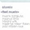 Atomic - Feet Music i gruppen CD / Jazz/Blues hos Bengans Skivbutik AB (1836681)