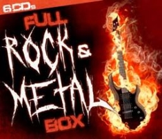 Blandade Artister - Full Rock & Metal Box i gruppen CD / Rock hos Bengans Skivbutik AB (1868469)