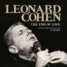 Cohen Leonard - End Of Love The - Live Zurich 1993