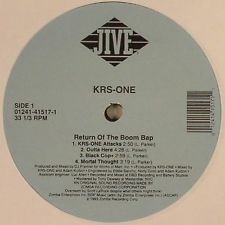 Krs-One - Return of the boom bap i gruppen VINYL / Vinyl RnB-Hiphop hos Bengans Skivbutik AB (2303687)