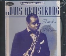 Armstrong Louis - Thanks A Million i gruppen CD / Jazz/Blues hos Bengans Skivbutik AB (3043657)