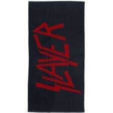 Slayer - LOGO - towel i gruppen ÖVRIGT / Merchandise hos Bengans Skivbutik AB (3781425)
