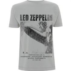 Led Zeppelin - Led Zeppelin Unisex Tee: UK Tour '69 LZ1.