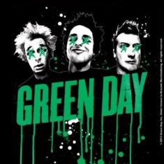 Green Day - Drips Individual Cork Coaster
