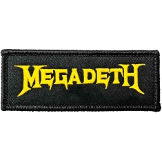 Megadeth - Logo Woven Patch