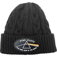 Pink Floyd - Beanie Hat: The Dark Side of the Moon Black Border (Cable Knit) i gruppen ÖVRIGT / Merchandise hos Bengans Skivbutik AB (4018728)