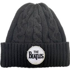 The beatles - Beanie Hat: Drum Logo (Cable Knit) i gruppen ÖVRIGT / Merchandise hos Bengans Skivbutik AB (4018730)