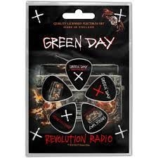 Green Day - Green Day Plectrum Set Revolution Radio i gruppen ÖVRIGT / Merchandise hos Bengans Skivbutik AB (4116565)