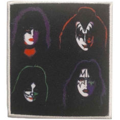 Kiss - 4 Heads Printed Patch