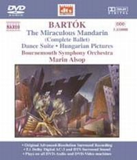 Bartok Bela - Miraculous Mandarin i gruppen MUSIK / DVD Audio / Klassiskt hos Bengans Skivbutik AB (490096)
